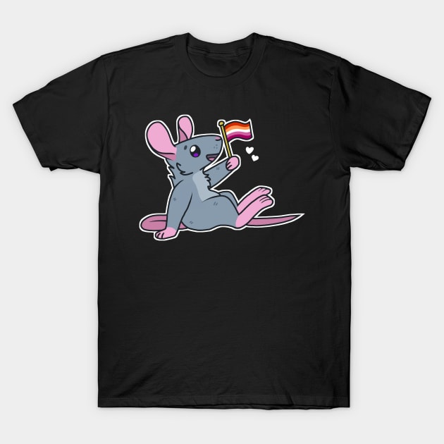 Lesbian Rats T-Shirt by Catbreon